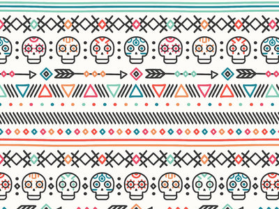 Pastel Sugar Day of the Dead Vinyl Wrap Pattern~Rwraps Series 914 Digitally Printed Vinyl Wrap~0