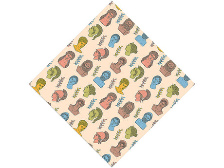 Pastel Titans Greco Roman Vinyl Wrap Pattern