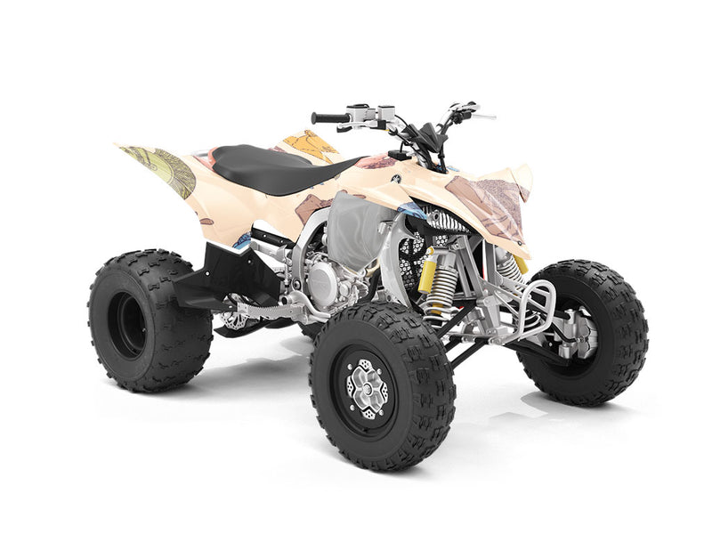 Pastel Titans Greco Roman ATV Wrapping Vinyl