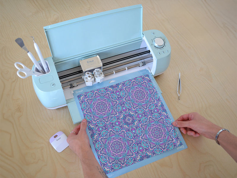 pastel wonder mandala Cricut Compatible Vinyl