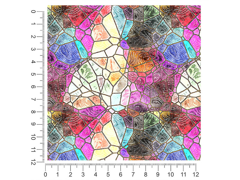 pastiche beauty mosaic 1ft x 1ft Craft Sheets