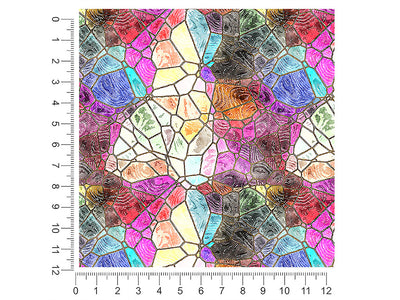 pastiche beauty mosaic 1ft x 1ft Craft Sheets