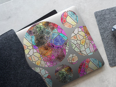 pastiche beauty mosaic DIY Laptop Stickers