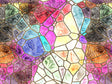 Pastiche Beauty Mosaic Vinyl Wrap Pattern~Rwraps Series 914 Digitally Printed Vinyl Wrap~0