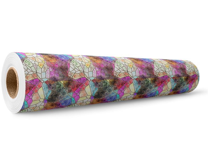 Pastiche Beauty Mosaic Wrap Film Wholesale Roll~Rwraps Series 914 Digitally Printed Vinyl Roll~5
