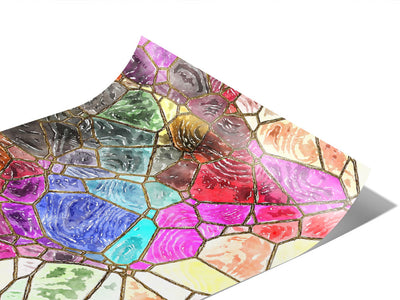 Pastiche Beauty Mosaic Vinyl Wraps~Rwraps Series 914 Digitally Printed Vinyl Wrap~0