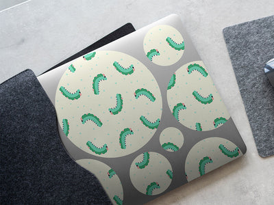 patient pupations bug DIY Laptop Stickers