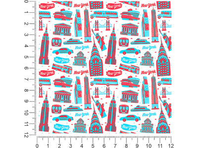 patriotic buildings  1ft x 1ft Craft Sheets