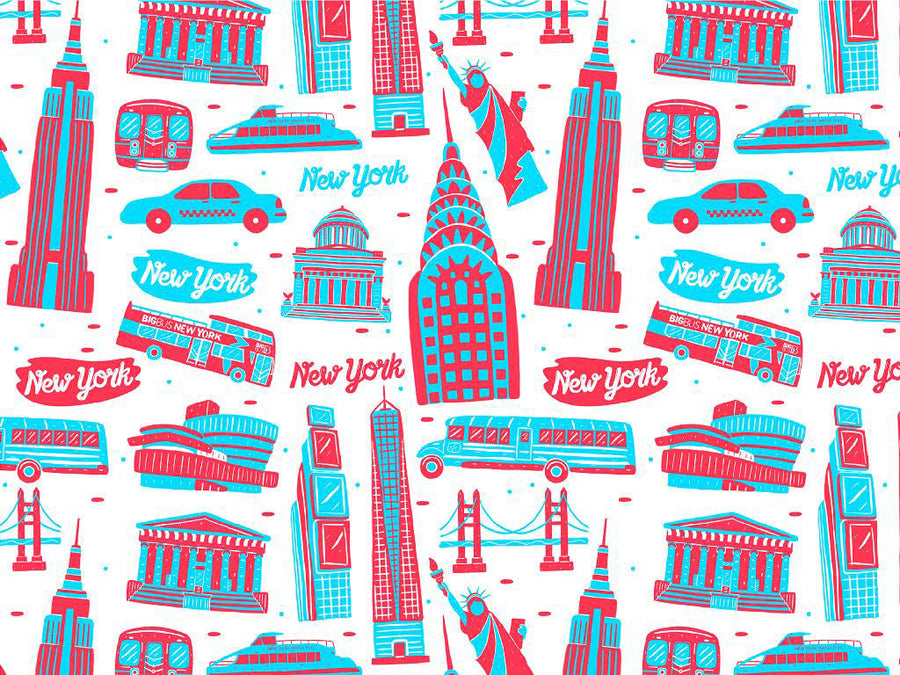 Patriotic Buildings Americana Vinyl Wrap Pattern~Rwraps Series 914 Digitally Printed Vinyl Wrap~0