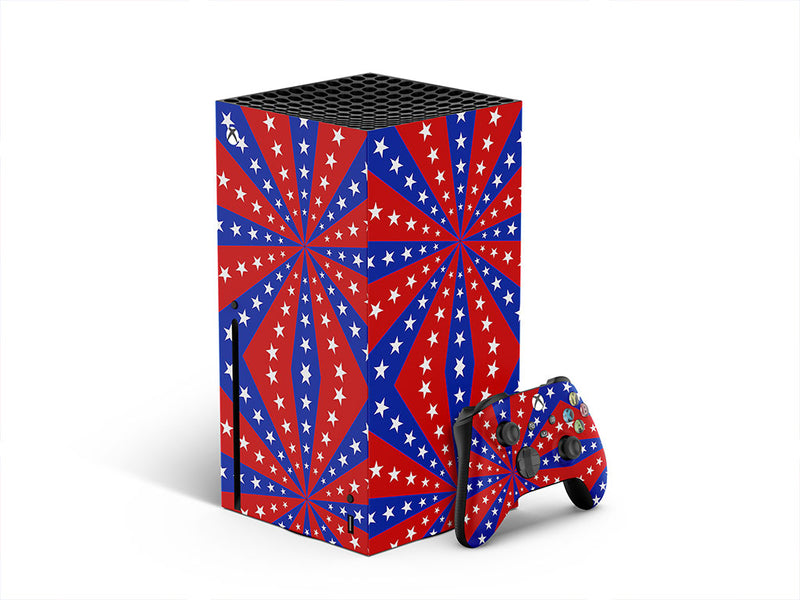patriotic pinwheel  XBOX DIY Decal