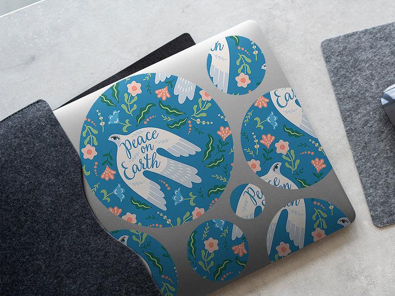 peace everlasting bird DIY Laptop Stickers