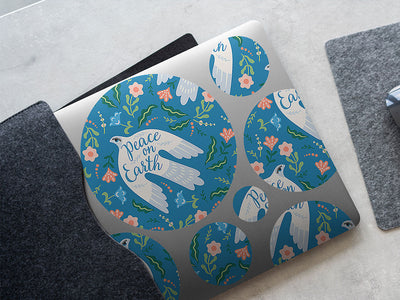peace everlasting bird DIY Laptop Stickers