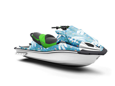 Peace Everlasting Birds Jet Ski Vinyl Customized Wrap