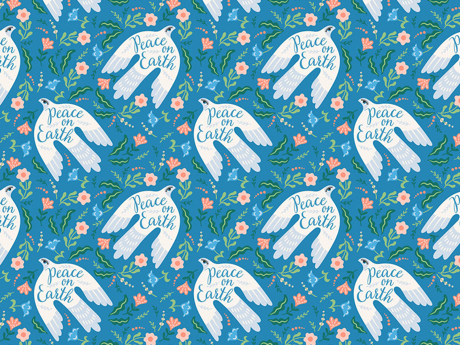 Peace Everlasting Birds Vinyl Wrap Pattern~Rwraps Series 914 Digitally Printed Vinyl Wrap~0