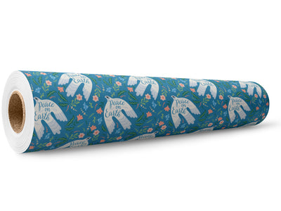 Peace Everlasting Birds Wrap Film Wholesale Roll~Rwraps Series 914 Digitally Printed Vinyl Roll~5