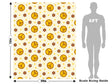 Peace Man Retro Vehicle Wrap Scale~Rwraps Series 914 Peace Man Retro Measurements~1
