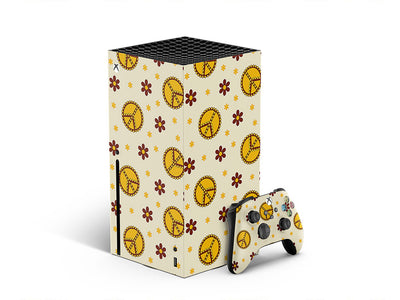 peace man retro XBOX DIY Decal