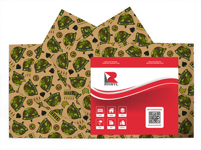 peace warriors  Craft Vinyl Sheet Pack