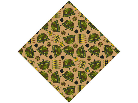 Peace Warriors Americana Vinyl Wrap Pattern