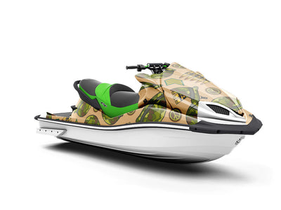 Peace Warriors Americana Jet Ski Vinyl Customized Wrap