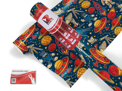 peaceful arrival science fiction Craft Vinyl Roll