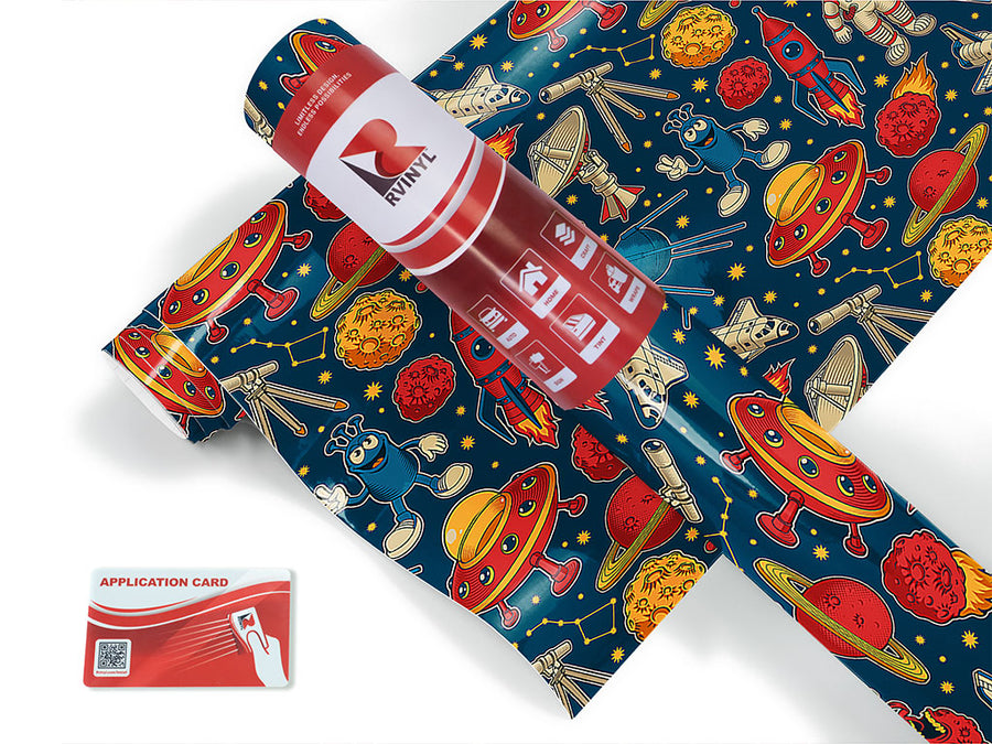 peaceful arrival science fiction Craft Vinyl Roll