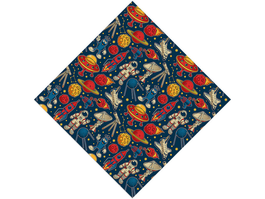 Peaceful Arrival Science Fiction Vinyl Wrap Pattern