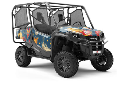 Peaceful Arrival Science Fiction Utility Vehicle Vinyl Wrap