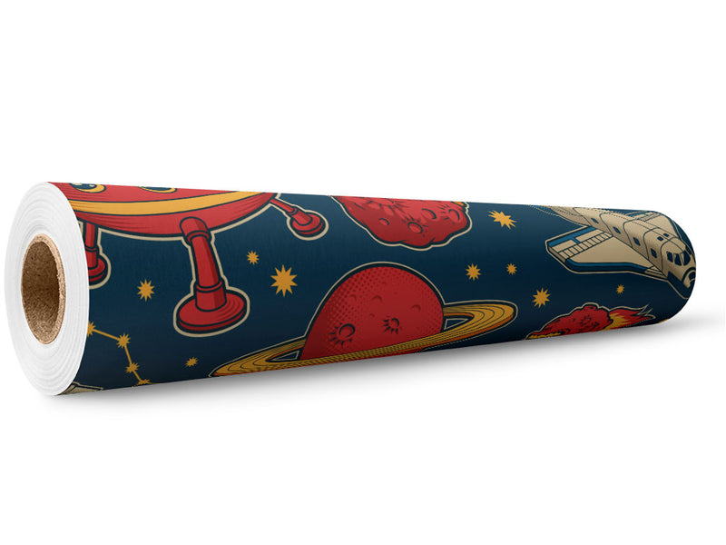 Peaceful Arrival Science Fiction Wrap Film Wholesale Roll~Rwraps Series 914 Digitally Printed Vinyl Roll~5