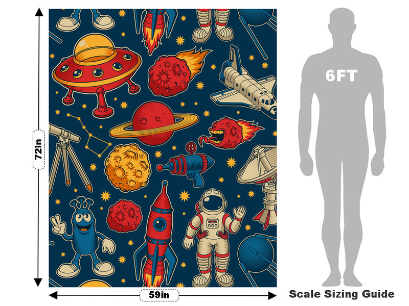 Peaceful Arrival Science Fiction Vehicle Wrap Scale~Rwraps Series 914 Peaceful Arrival Science Fiction Measurements~1
