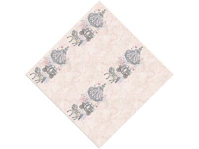 Peach Carriage Fantasy Vinyl Wrap Pattern