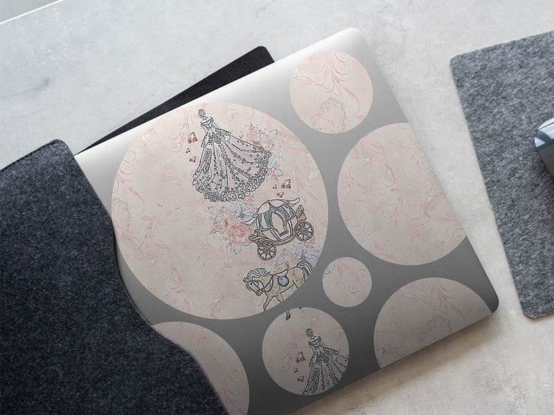 peach carriage fantasy DIY Laptop Stickers