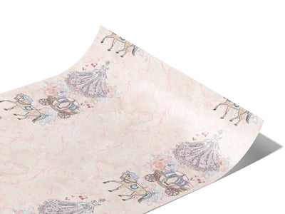 Peach Carriage Fantasy Vinyl Wraps~Rwraps Series 914 Digitally Printed Vinyl Wrap~0