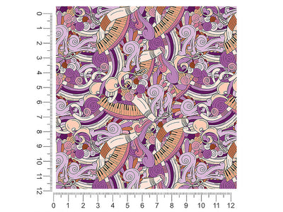 peach chords music 1ft x 1ft Craft Sheets
