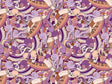 Peach Chords Music Vinyl Wrap Pattern~Rwraps Series 914 Digitally Printed Vinyl Wrap~0