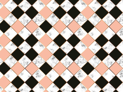 Peach Diamonds Tile Vinyl Wrap Pattern~Rwraps Series 914 Digitally Printed Vinyl Wrap~0