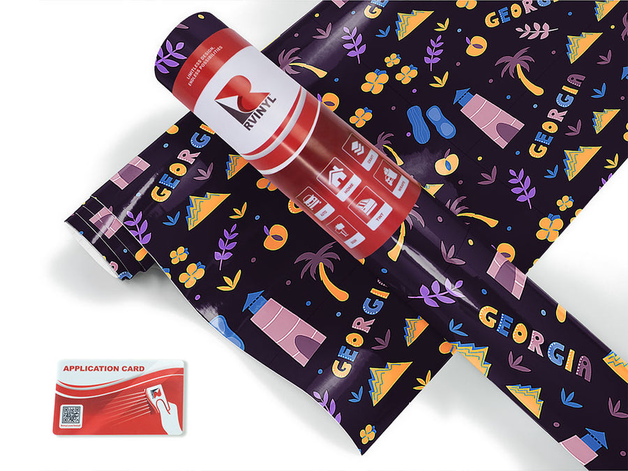 peach state  Craft Vinyl Roll