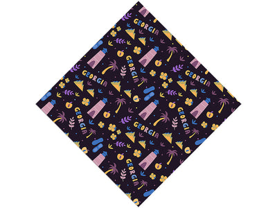 Peach State Americana Vinyl Wrap Pattern
