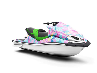 Peaches and Pebbles Mosaic Jet Ski Vinyl Customized Wrap