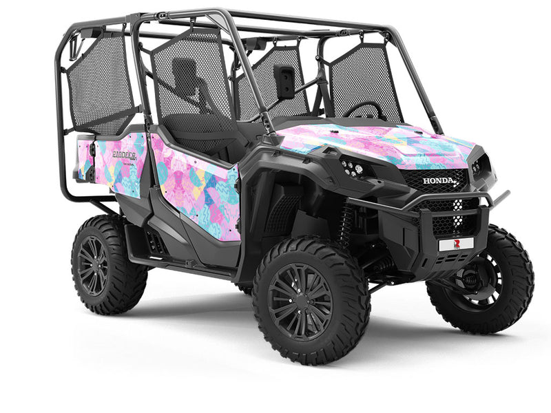 Peaches and Pebbles Mosaic Utility Vehicle Vinyl Wrap