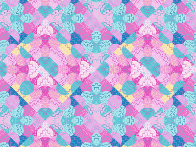 Peaches and Pebbles Mosaic Vinyl Wrap Pattern~Rwraps Series 914 Digitally Printed Vinyl Wrap~0