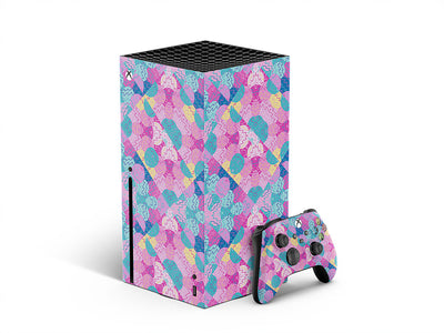 peaches and pebbles mosaic XBOX DIY Decal
