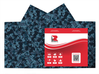 peacock dpm camouflage Craft Vinyl Sheet Pack