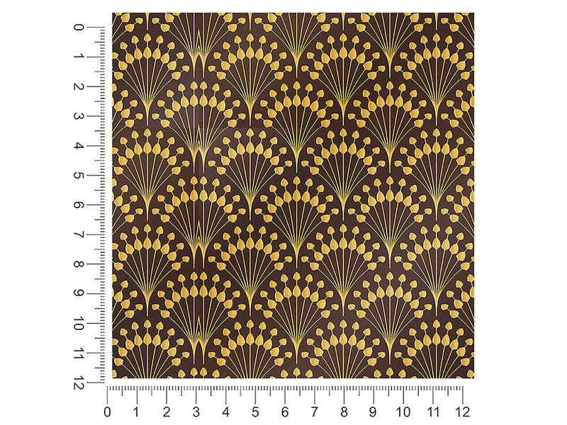 peacock tails art deco 1ft x 1ft Craft Sheets
