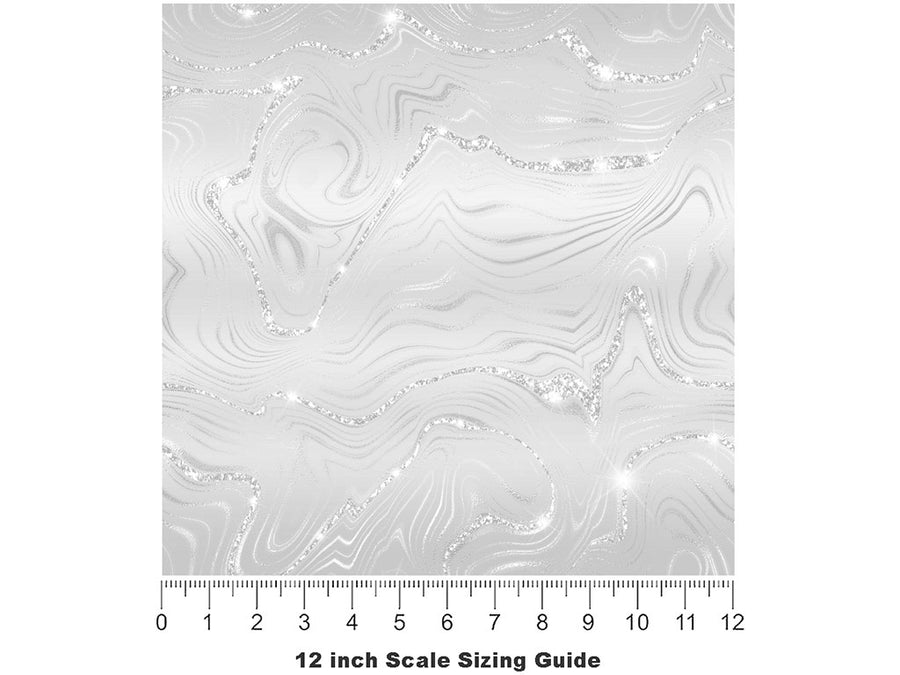 Peacock Throne Gemstone Vinyl Film Pattern Size 12 inch Scale~Rwraps Peacock Throne Gemstone Sizing Chart~2