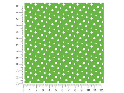pear green polka dot 1ft x 1ft Craft Sheets