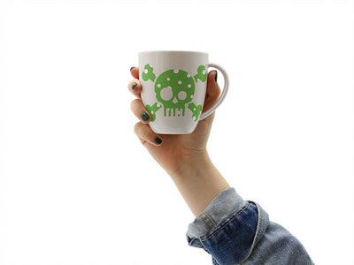 pear green polka dot DIY Vinyl Decals