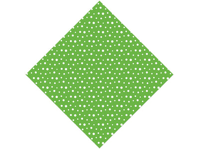Pear Green Polka Dot Vinyl Wrap Pattern