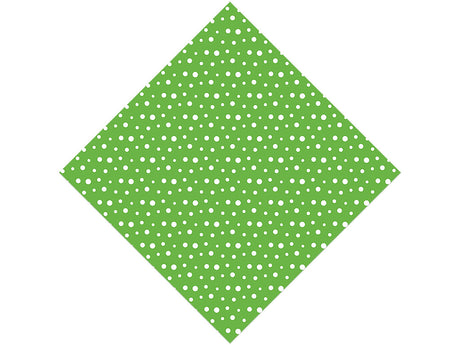 Pear Green Polka Dot Vinyl Wrap Pattern