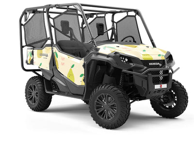 Pear Pleasantries Fruit Utility Vehicle Vinyl Wrap